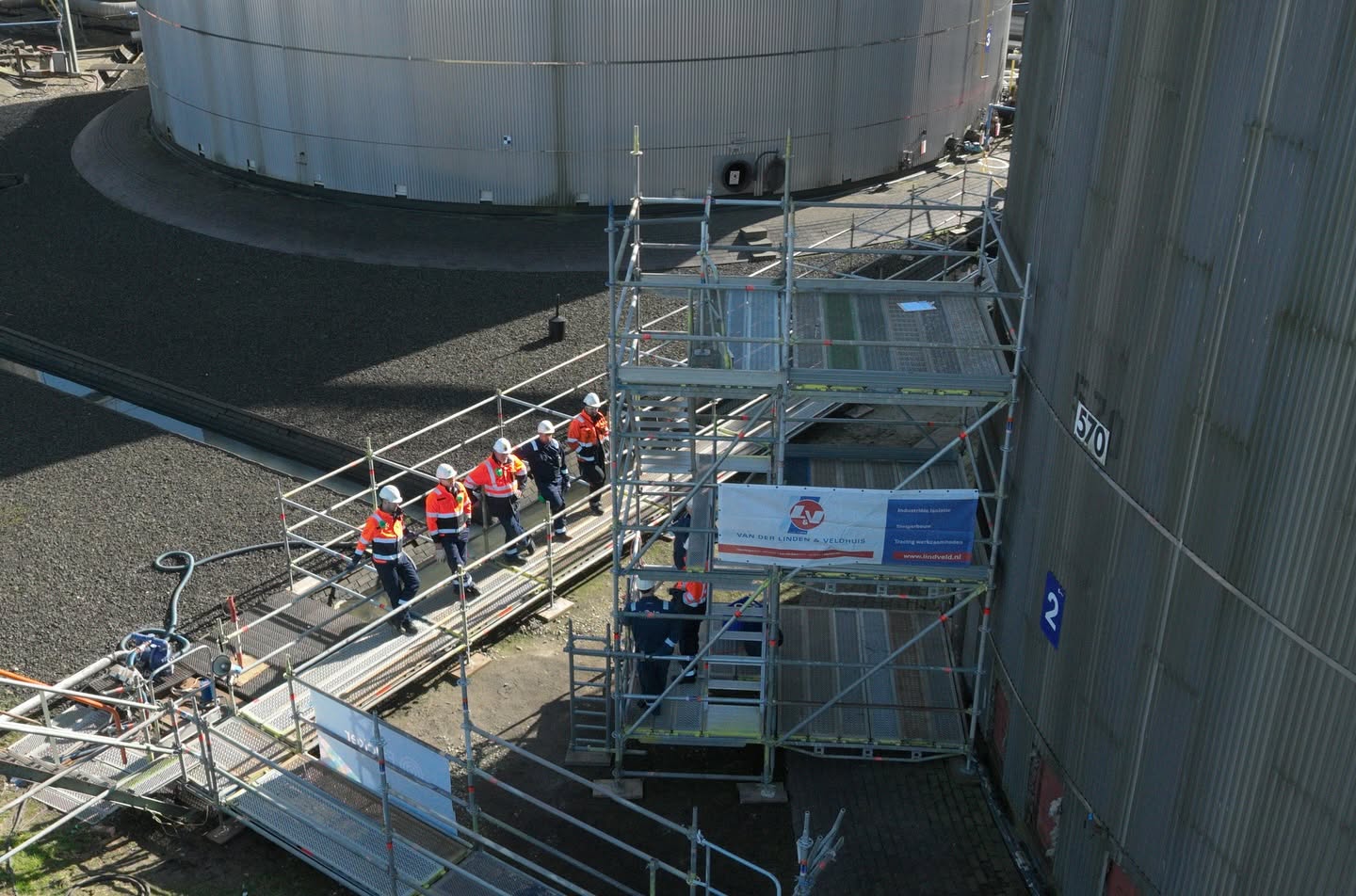 Industrial petroleum storage and logistics