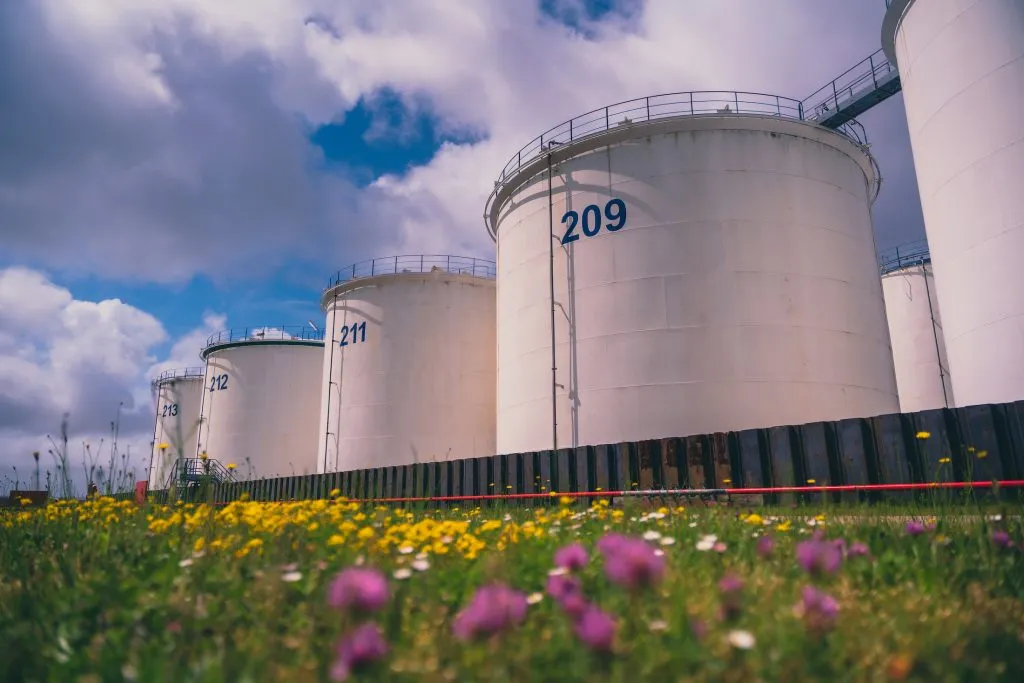 Petroleum storage tanks